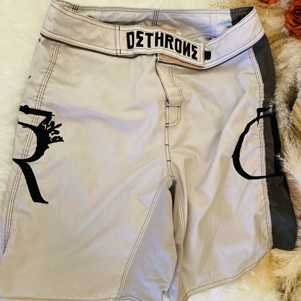 Men’s size small “ Dethrone” shorts